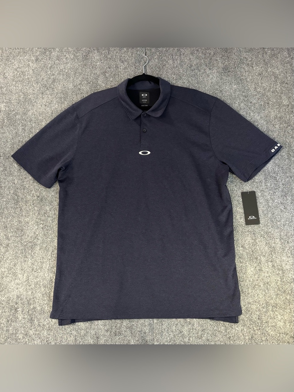 Oakley Polo Shirt Fathom Heather Blue Men’s Sz XXL